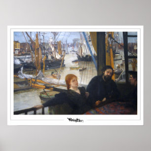 James McNeill Whistler Poster d'art Zedign #300-2