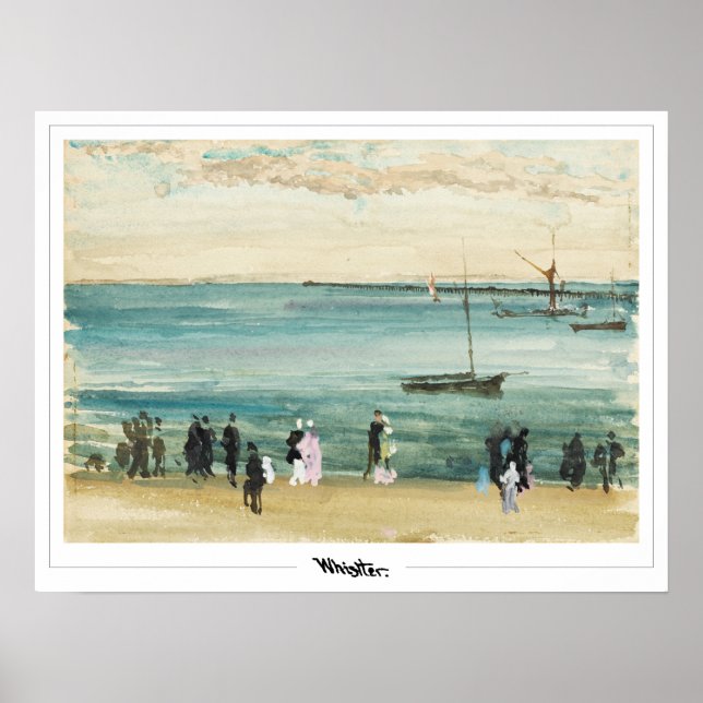James McNeill Whistler Zedign Affiche d'art #10-2 (Devant)