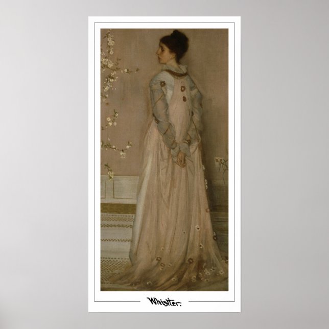 James McNeill Whistler Zedign Affiche d'art #195-2 (Devant)