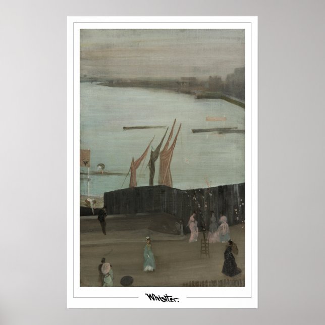 James McNeill Whistler Zedign Affiche d'art #441-2 (Devant)