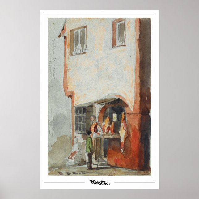 James McNeill Whistler Zedign Affiche d'art #4-2 (Devant)