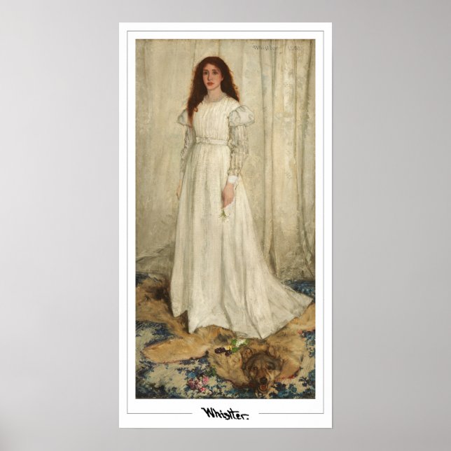 James McNeill Whistler Zedign Art Poster #4 (Devant)