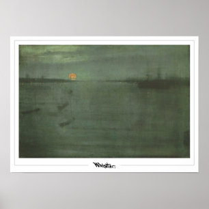 James McNeill Whistler Zedign Poster d'art #404-2