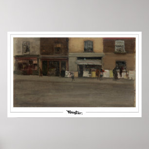 James McNeill Whistler Zedign Poster d'art #440-2