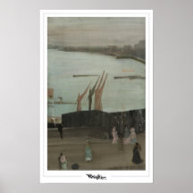 James McNeill Whistler Zedign Poster d'art #441-2