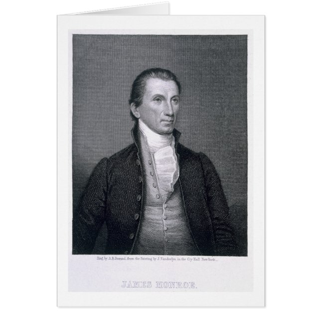 James Monroe, gravé par Asher Brown Durand (1796) (Devant)