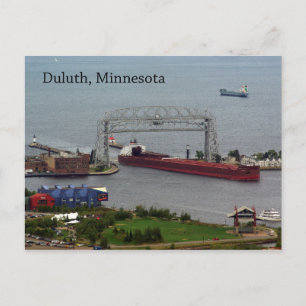 James R. Barker Entrée carte postale Duluth