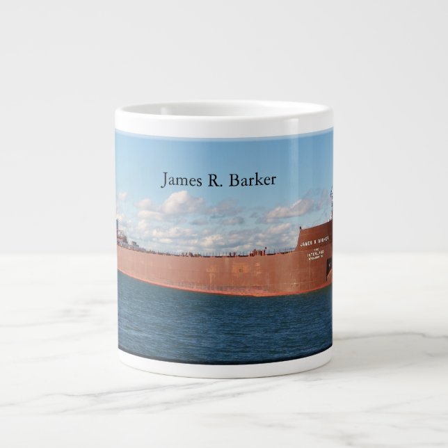 James R. Barker jumbo mug (Devant)