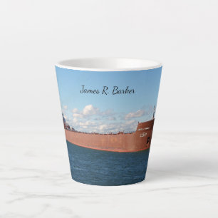 James R. Barker latte mug