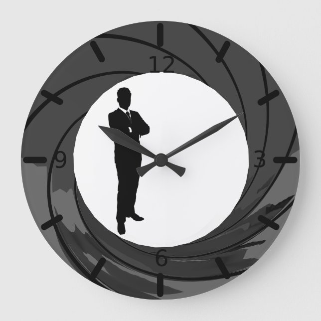 James Spy Grande horloge (Recto)