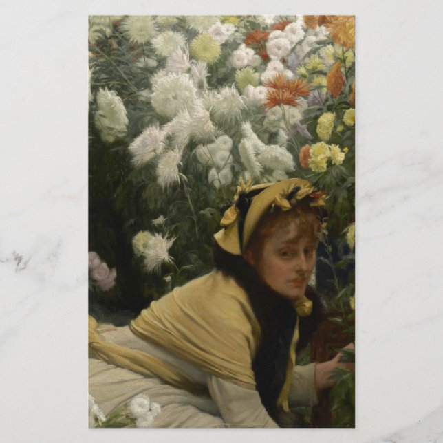 James Tissot Chrysanthemums (Devant)