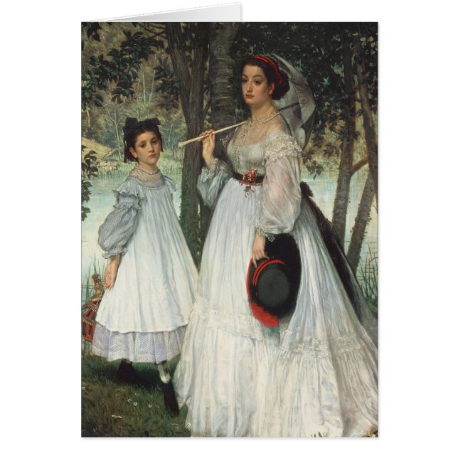 James Tissot | Les Deux Soeurs : Portrait, 1863 (Devant)