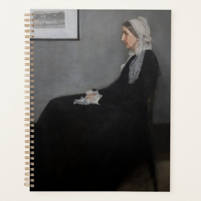 James Whistler - Portrait de la mère de l'artiste (Devant)