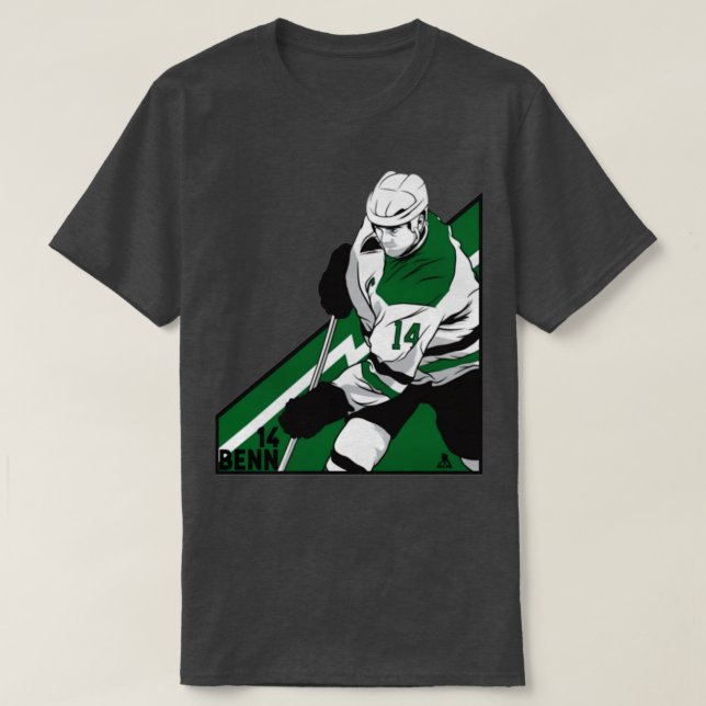 Jamie Benn Dallas Angle TShirt (Design devant)