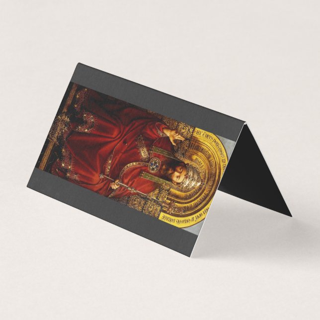 Jan van Eyck Dieu le Père sur un trône Beaux-Arts (Front)