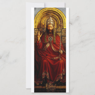 Jan van Eyck Dieu le Père sur un Trône Beaux-Arts