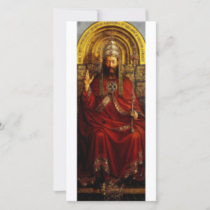 Jan van Eyck Dieu le Père sur un trône Beaux-arts