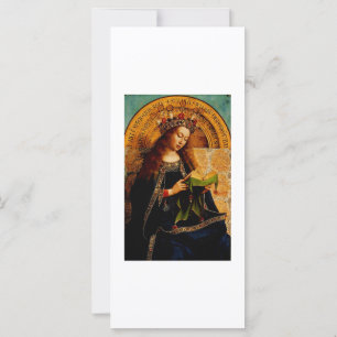 Jan van Eyck - Vierge Marie Collection d'art fin