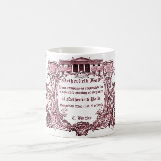 Jane Austen : Tasse d'invitation de boule de