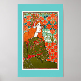 Jane par Louis John Rhead Poster