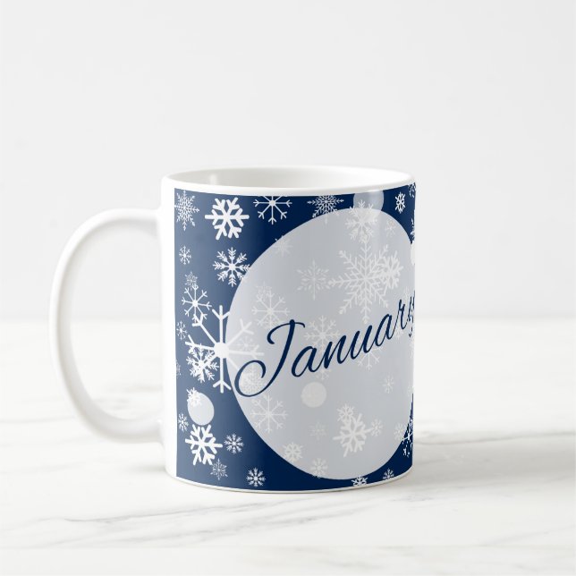 January Coffee Mug (Gauche)