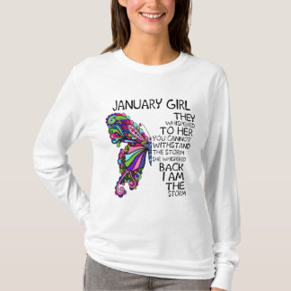 Janvier Anniversaire 6 T-shirt