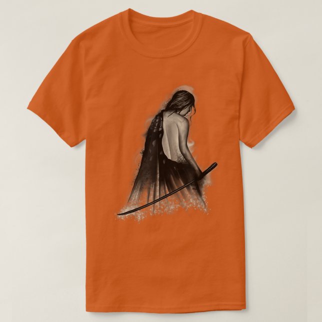 Japan Samurai Samurai Sword T-Shirt (Design devant)