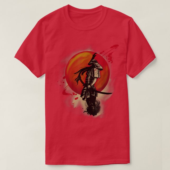 Japan Samurai Warrior T-Shirt Copy Copy Copy Copy  (Design devant)