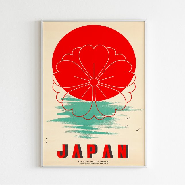 Japan Vintage Travel Poster (Créateur téléchargé)