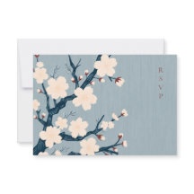 Japandi choix de repas de fleurs de cerisier RSVP