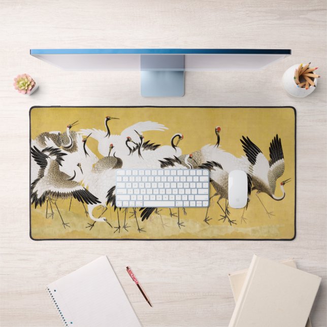 Japanese Cranes Vintage Bird Classic (Bureau 1)