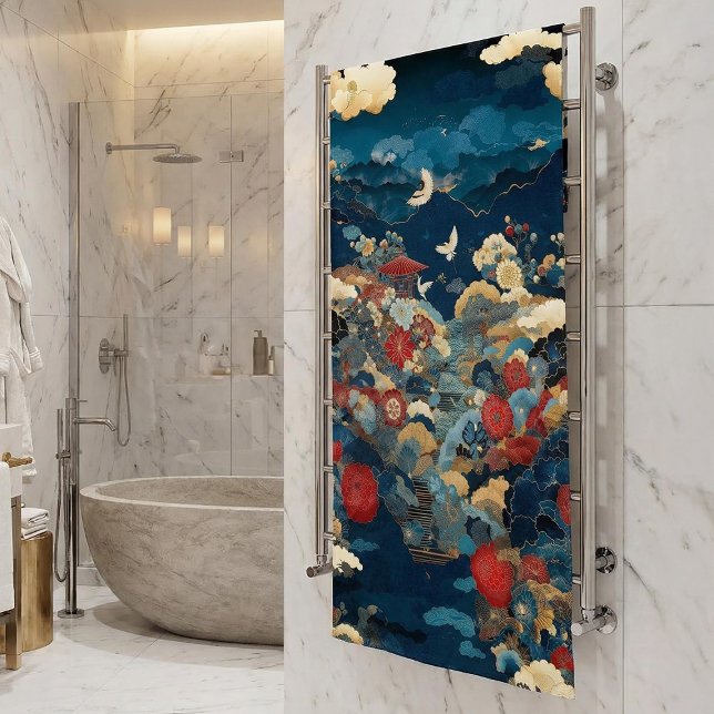 Japanese Inspired Luxury Floral Art (Créateur téléchargé)