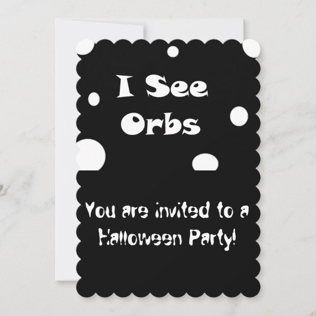 J'aperçois des invitations d'Orbs (Devant)