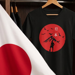  Japon 2026 Samouraï Football Graphique T-Shirt