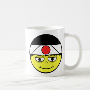 Japon Face à la tasse de café