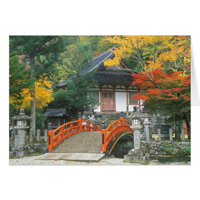 Japon, Nara, temple Ryuzenji (Devant horizontal)
