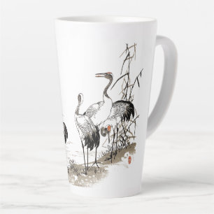 Japon Oiseaux de grue Zones humides animales Mug l