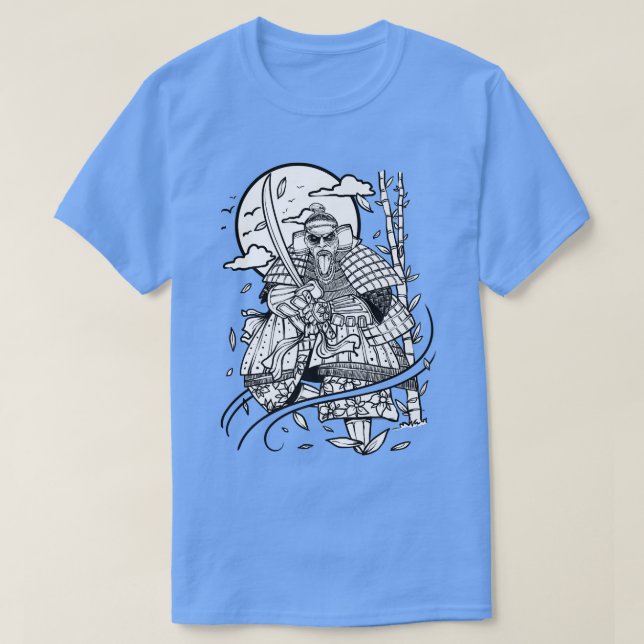 Japon Samurai Bushido Code Premium T-Shirt Copy Co (Design devant)