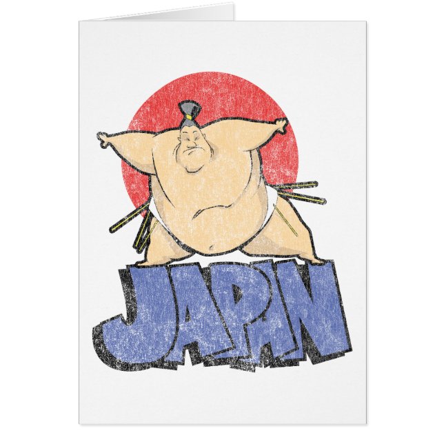 Japon Sumo Vintage (Devant)