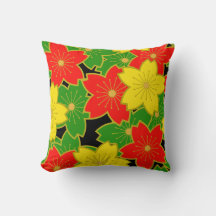 Japonais Kimono Fabric Coussin de style Sakura