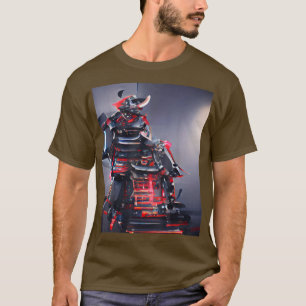Japonais Samurai CyberPunk Graphic T-Shirt Copy Co