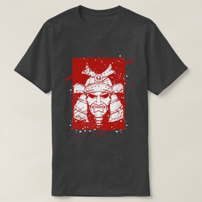 Japonais Samurai Katana Premium T-shirt Copie (Design devant)