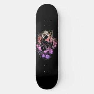 Japonaise dansant en fleurs Skateboard Deck