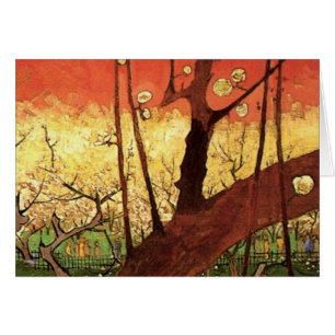 Japonisme : Arbre à prune fleuri par Vincent van G