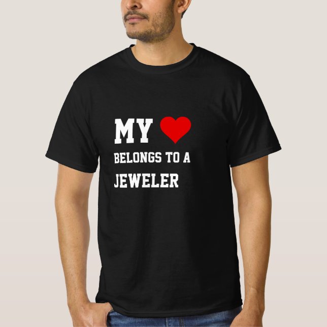 J'Appartiens À Un T-shirt Joaillier (Devant)