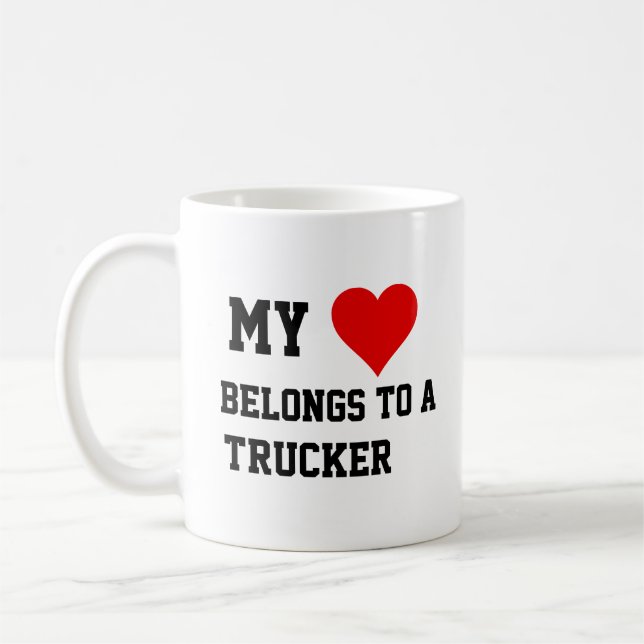 J'Appartiens À Une Mug Trucker (Gauche)