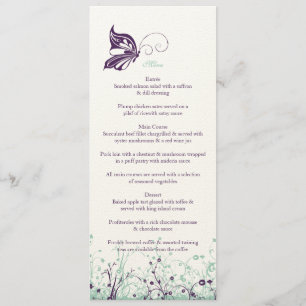 Jardin 9 de papillon de ~ de menu