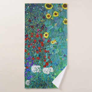 Jardin agricole avec tournesols, Gustav Klimt