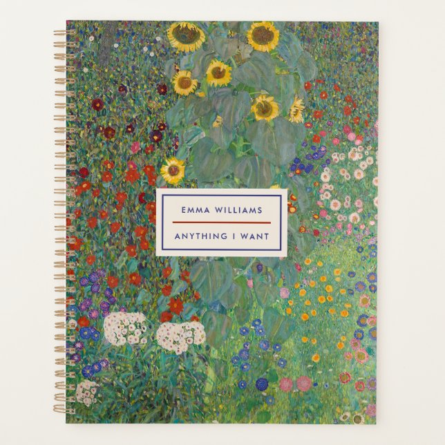 Jardin agricole avec tournesols Gustav Klimt (Devant)
