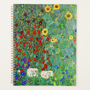Jardin Agricole Gustav Klimt Avec Peinture De Fleu